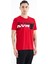 Kırmızı Ön Cep Detaylı Baskılı Standart Kalıp Erkek T-shirt - 88200 4
