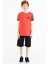 Coral Omuz Baskı Detaylı Standart Kalıp O Yaka Erkek Çocuk T-Shirt - 11121 2
