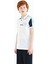 Beyaz Renk Bloklu Omuz Garni Detaylı Standart Kalıp Erkek Çocuk T-Shirt - 11155 4