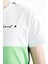 Siyah Renk Bloklu O Yaka Baskı Detaylı Standart Kalıp Erkek Çocuk T-Shirt - 11135 3