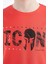 Coral Ön Yazı Nakışlı O Yaka Standart Kalıp Erkek Çocuk T-Shirt - 11118 4