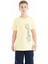 Sarı Yazı Baskılı O Yaka Standart Kalıp Erkek Çocuk T-Shirt - 11119 3