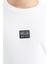 Beyaz Baskılı Standart Kalıp O Yaka Erkek Çocuk T-Shirt - 11097 3
