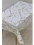 Elyaf Astarlı Silinebilir Muşamba Masa Örtüsü Modern Mermer Kahve - 1068-DDHOME-001 2