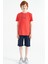 Coral Baskı Detaylı O Yaka Standart Kalıp Erkek Çocuk T-Shirt - 11117 2