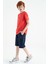 Coral Baskı Detaylı O Yaka Standart Kalıp Erkek Çocuk T-Shirt - 11117 8