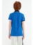 Saks Kol Ucu Renkli Logo Nakışlı Standart Kalıp Polo Yaka Erkek Çocuk T-Shirt - 11138 7