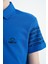 Saks Kol Baskı Detaylı Standart Kalıp Polo Yaka Erkek Çocuk T-Shirt - 11093 3