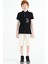 Siyah Ön Cep Detaylı Baskılı Standart Kalıp Polo Yaka Erkek Çocuk T-Shirt - 11102 2