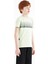 Açık Yeşil Yazı Baskılı O Yaka Standart Kalıp Erkek Çocuk T-Shirt - 11149 7
