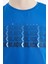 Saks Yazı Baskılı O Yaka Standart Kalıp Erkek Çocuk T-Shirt - 11149 3