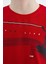 Kırmızı Baskı Detaylı Standart Kalıp O Yaka Erkek Çocuk T-Shirt - 11133 4