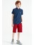 İndigo Baskı Detaylı Standart Kalıp Polo Yaka Erkek Çocuk T-Shirt - 11140 7