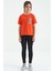 Tommy Life Oranj Ön Arka Çok Renkli Baskılı Oversize Kısa Kollu Kız Çocuk T-Shirt - 75117 2