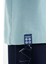 Açık Mavi Baskı Detaylı O Yaka Standart Kalıp Erkek Çocuk T-Shirt - 11117 5