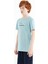 Açık Mavi Baskı Detaylı O Yaka Standart Kalıp Erkek Çocuk T-Shirt - 11117 6