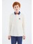 Ekru Polo Yaka Basic Erkek Çocuk T-Shirt - 11171 2