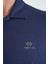 İndigo Logo Baskılı Standart Kalıp Polo Yaka Aktif Spor Erkek T-Shirt - 88252 6