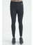 Antrasit Arka Bilek Baskı Detaylı Yüksek Bel Slim Fit Aktif Spor Erkek Tayt - 84988 2