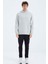 Taş Kapüşonlu Ön Dikiş Detaylı Rahat Kalıp Erkek Sweatshirt - 88277 2