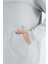 Taş Kapüşonlu Ön Dikiş Detaylı Rahat Kalıp Erkek Sweatshirt - 88277 7