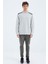 Taş O Yaka Omuz Şerit Detaylı Rahat Kalıp Erkek Sweatshirt - 88279 5
