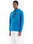 Saks Kapüşonlu Bağcıklı Baskı Detaylı Rahat Kalıp Erkek Sweatshirt - 88287 6