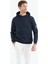 Tommy Life Lacivert Rahat Form Erkek Sweatshirt - 88298 5