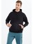 Tommy Life Siyah Gizli Cep Detaylı Erkek Sweatshirt - 88289 5