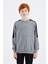 Tommy Life Gri Melanj Basic O Yaka Erkek Çocuk Sweatshirt - 11182 2