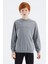 Tommy Life Gri Melanj Basic Erkek Çocuk Sweatshirt - 11173 2