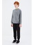 Tommy Life Gri Melanj Basic Erkek Çocuk Sweatshirt - 11173 4