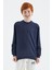 Tommy Life İndigo Basic Erkek Çocuk Sweatshirt - 11173 5