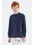 Tommy Life İndigo Basic Erkek Çocuk Sweatshirt - 11173 6