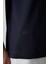 Lacivert Pamuklu Kalın Yumuşak Dokulu Oversize Fit Baskılı Erkek T-Shirt - 88342 4