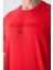 Fiesta Pamuklu Kalın Yumuşak Dokulu Oversize Fit Baskılı Erkek T-Shirt - 88328 3