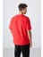 Fiesta Pamuklu Kalın Yüzeyi Dokulu Oversize Fit Baskılı Erkek T-Shirt - 88338 5