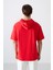 Fiesta Pamuklu Kalın Yumuşak Dokulu Oversize Fit Basic Erkek T-Shirt - 88352 5