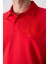 Fiesta Pamuklu Kalın Yumuşak Dokulu Oversize Fit Baskılı Polo Yaka Erkek T-Shirt - 88347 3