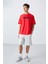Fiesta Pamuklu Kalın Yumuşak Dokulu Oversize Fit Baskılı Erkek T-Shirt - 88331 2