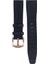 LW38-43 20 mm Hakiki Deri Kroko Siyah Kordon Gold Toka 2