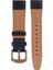 LW38-43 20 mm Hakiki Deri Kroko Siyah Kordon Gold Toka 3