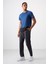 Antrasit Polyester İnce Yumuşak Comfort Fit Erkek Eşofman Alt - 82120 2