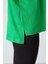 Yeşil Penye Modal Yumuşak Tuşeli Oversize Fit Basic Kadın T-Shirt- 97285 3