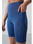 Parlament Polyester Esnek Standart Fit Performans Kadın Biker Tayt - 91012 3