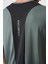 Haki Polyester Nefes Alan Dokulu İnce Esnek Standart Fit Erkek Performans T-Shirt - 88387 6