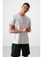 Taş Polyester Nefes Alan Dokulu İnce Esnek Standart Fit Erkek Performans T-Shirt - 88388 1