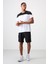 Beyaz Polyester Nefes Alan Dokulu İnce Esnek Standart Fit Erkek Performans T-Shirt - 88386 2