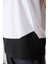 Beyaz Polyester Nefes Alan Dokulu İnce Esnek Standart Fit Erkek Performans T-Shirt - 88383 5