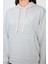 Taş Kompakt Pamuklu Kalın Pürüzsüz Dokulu Kapüşonlu Oversize Fit Kadın Sweatshirt - 97291 5